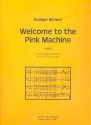 Welcome to the pink Machine für Rock-Streichquartett Partitur und Stimmen
