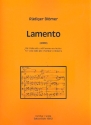 Lamento für Viola und Kammerorchester Partitur