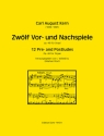 Zwlf Vor- und Nachspiele op.46 fr Orgel