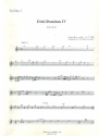 Dixit Dominus IV RWV.E90 fr 2 gem Chre und Orchester Stimmensatz (Streicher 3-3-2-2-3)