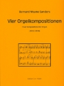 4 Orgelkompositionen fr Orgel