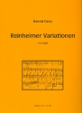Reinheimer Variationen fr Orgel