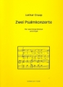 2 Psalmkonzerte fr 2 Singstimmen und Orgel Partitur