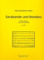 Sarabande und Rondino op.69 fr 3 Trompeten und 3 Posaunen Partitur und Stimmen