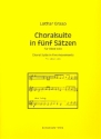 Choralsuite in 5 Stzen fr Oboe