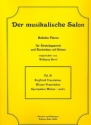 Wiener Praterleben fr Streichquartett (Kontrabass ad lib) Partitur und Stimmen