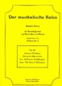 Barcarole fr Streichquartett und Kontrabass ad lib Partitur und Stimmen