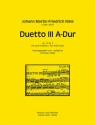 Duett A-Dur op.13,3 fr 2 Violinen Partitur und Stimmen