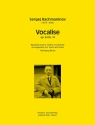 Vocalise op.34,14 fr Violine und Klavier