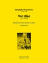 Vocalise op.34,14 fr Tenorsaxophon und Klavier