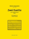 2 Duette nach Friedrich Rckert WoO fr 2 Stimmen (SA/ST) und Klavier Partitur