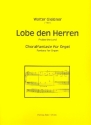 Choralfantasie ber Lobe den Herren fr Orgel