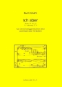 Ich aber fr gem Chor und Orgel (Streichquartett) Partitur