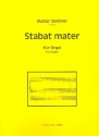 Stabat mater fr Orgel