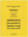Fanfare fr 2 Trompeten, Pauken und Orgel Partitur und Stimmen