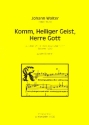 Komm Heiliger Geist Herre Gott fr gem Chor a cappella Partitur