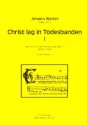 Christ lag in Todesbanden Nr.1 fr gem Chor a cappella Partitur