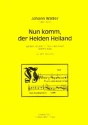 Nun komm der Heiden Heiland fr gem Chor a cappella Partitur