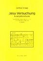 Jesu Versuchung fr gem Chor (SAM) a cappella Partitur