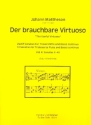 Der brauchbare Virtuose Band 4 - Sonaten Nr.10-12 fr Traversflte und Bc Partitur und Stimmen (Bc ausgesetzt)
