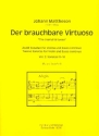 Der brauchbare Virtuose Band 2 - Sonaten Nr.4-6 fr Violine und Bc Partitur und Stimmen (Bc ausgesetzt)