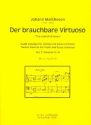 Der brauchbare Virtuose Band 2 - Sonaten Nr.4-6 fr Violine und Bc Partitur und Stimmen (Bc ausgesetzt)