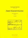 2 Klavierstcke op.25 fr Klavier