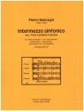 Intermezzo sinfonico aus: Cavalleria rusticana fr 4 Violen und Violoncello ad lib Partitur und Stimmen