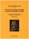 Ankunft der Knigin von Saba fr 4 Streicher Partitur und Stimmen
