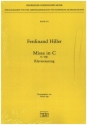 Missa in C o.op. fr gem Chor und groes Orchester Klavierauszug