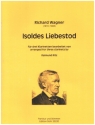 Isoldes Liebestod fr 3 Klarinetten Partitur und Stimmen