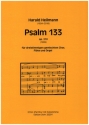 Psalm 133 op.210 fr 3-stg. gem Chor, Flte und Orgel Chorpartitur und Stimme