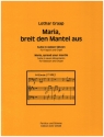 Maria, breit den Mantel aus fr Fagott und Orgel