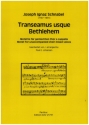 Transeamus usque Bethlehem fr gem Chor a cappella Partitur