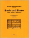 Erwin und Elmire fr Orchester Partitur