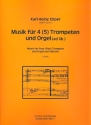 Musik fr 4-5 Trompeten (Orgel ad lib) (1964) fr 4-5 Trompeten (Orgel ad lib) Partitur und Stimmen