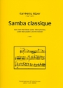 Samba classique fr 2 Marimbaphone, Latin Percussion und Klavier Partitur und Stimmen