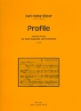 Profile fr 3 Posaunen und Blasorchester Partitur