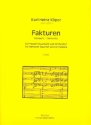 Fakturen fr Fagott Quartett und Orchester Partitur