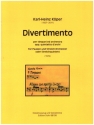 Divertimento fr Pauken und Streichorchester (Streichquintett) Klavierauszug und Solostimme