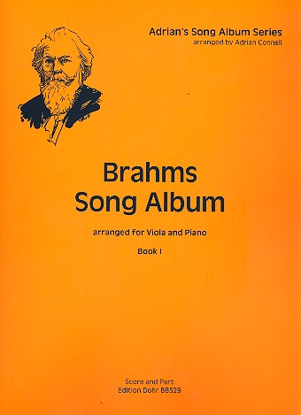 Brahms Song Album vol.1 for viola and piano