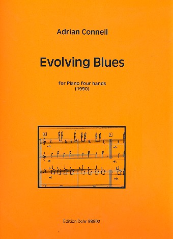 Evolving Blues: for piano 4 hands score