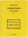 Sonatina festiva fr Flte und Truhenorgel