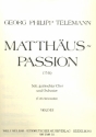 Matthus-Passion (1746) fr Soli, gem Chor und Orchester Violine 1