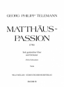 Matthus-Passion (1746) fr Soli, gem Chor und Orchester Viola
