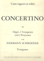 Concertino fr Orgel, 2 Trompeten und 3 Posaunen Trompete 1/2