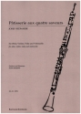 Ptisserie aux quatre saveurs fr Oboe, Violine, Viola und Violoncello Partitur und Stimmen