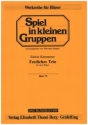 Festliches Trio fr Trompeten (2) (Flgelhorn), Posaune (Tenor-Horn, Baritonhorn) Spielpartitur