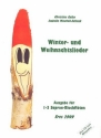 Winter- und Weihnachtslieder (+CD) fr 1-3 Sopranblockflten