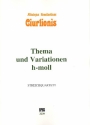 Thema und Variationen h-Moll VL80 fr Streichquartett Partitur und Stimmen